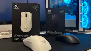 Viper V2 Pro vs DeathAdder v3 Pro (comparison)