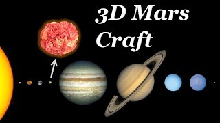 Planets in our Solar System | DIY Science Project | Easy To Do 3D Mars Model craft