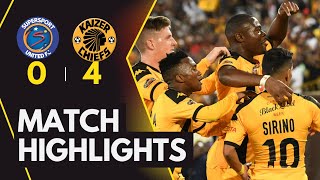 Kaizer Chiefs DOMINATE SuperSport FC in Carling Black Label Knockout Cup 2024 | Match Highlights