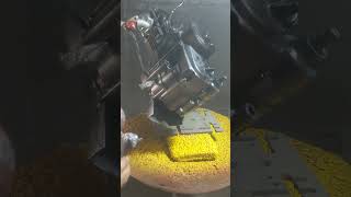 how to paint motorcycle Engine black colour