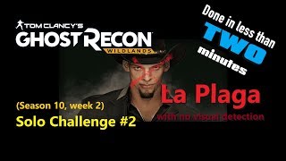 Ghost Recon: Wildlands -- Solo Challenge #2 S10w2 in 2 minutes