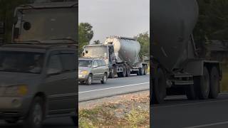 K Cement Trucks Trailer Driving on the Road #trucking #heavytruck #cementtruck #jcbvideo #heavytruck