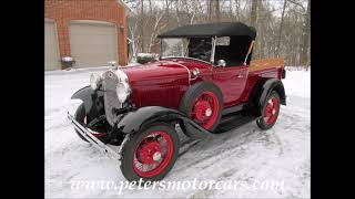 1930 Ford Model A Roadster Truck FOR SALE www.petersmotorcars.com