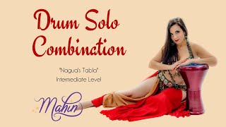 Belly Dance Drum Solo Combo - Intermediate Belly Dance Lesson