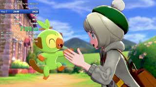 Pokemon Sword Crown Tundra Get to Calyrex in 1:21:00