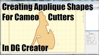 DG Creator - Creating Applique for Cameo Cutters!