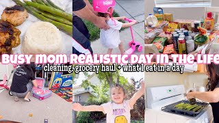 AUTISM MOM | BUSY MOM DAY IN THE LIFE | WHAT I EAT IN A DAY | GROCERY HAUL | CLEANING