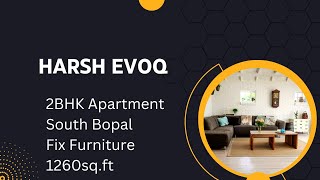 2BHK,HARSH EVOQ, SOUTH BOPAL,AHMEDABAD