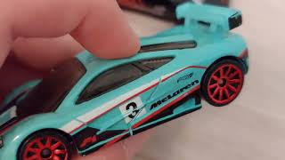 HotWheels обзор: Nissan 180SX Type X в раскраске ADVAN и McLaren F1 GTR.