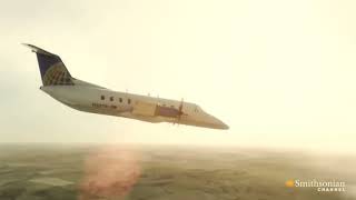 continental airlines flight 2574 - Crash animation