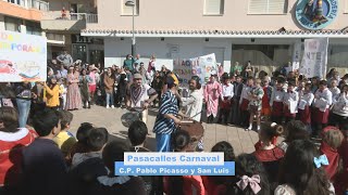 Pasacalles carnaval C.P. Pablo Picasso y San Luis