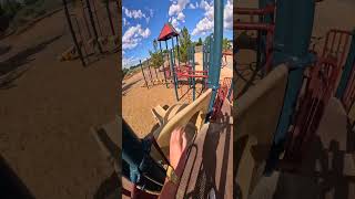 ciao bella playground parkour sliding pov