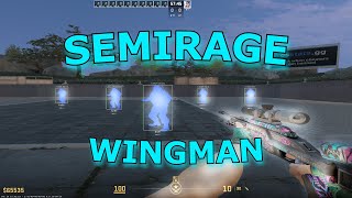 CS2 Semi-Rage CHEATING on WINGMAN against CLOSET CHEATERS | NIXWARE CHEAP CHEAT