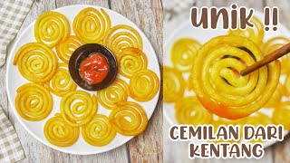 Resep Cemilan Unik Dari Kentang !! Gampang Banget Cara Bikinnya !!