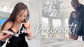 Finding Out I'M PREGNANT! Telling My Husband & Family! #pregnant #pregnancy #pregnancyannouncement