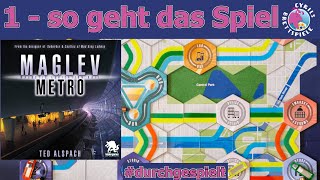 Cyrils Brettspiele - Maglev Metro 1 von 4