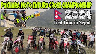 Lafada Paryo Female Race Ma 😱Pokhara Moto Enduro Cross Final Race