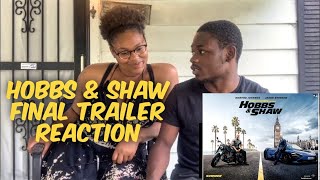 Hobbs and Shaw Final Trailer Reaction