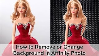 How to Remove / Change Background in Affinity Photo