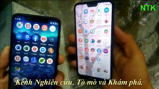 Sự khác biệt giữa Android Pie 9.0 và Android Oreo 8.0.