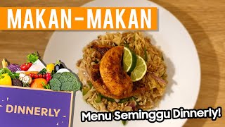 Nyobain makanan hasil resep Dinnerly! Enak parah!