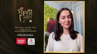 Hania Amir is super excited to be a part of the 4th IPPA Awards