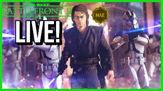 Star Wars Battlefront 2 Live MAX Bossk Kylo Ren Darth Vader PS5 Gameplay