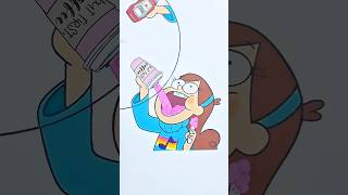 Choose right bottle from gravity falls #shorts #gravityfalls #art