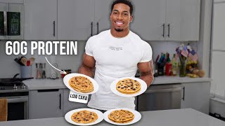 Easy 5 Ingredient High Protein Pancakes!