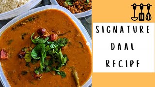 My Signature Daal Recipe | Vegetarian Recipe | Low Oil | (Burp)ees