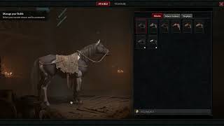 Caldeum Steed Rare Mount Preview | Diablo IV