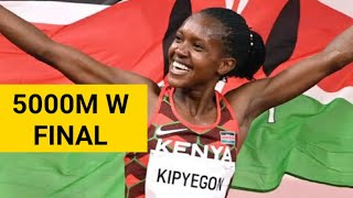 Faith Kipyegon wins 5000m women Final: Budapest World championships Trials 2023