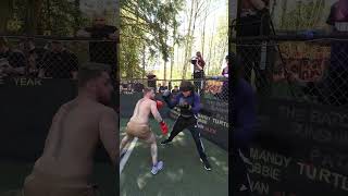 Buff Brawler Takes on Lanky Tall Boxer in EPIC Showdown