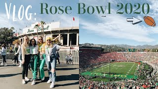 VLOG: 2020 Rose Bowl as a College Senior + NYE