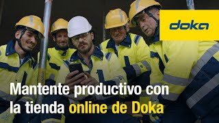 Mantente productivo con la tienda online de Doka [ES]