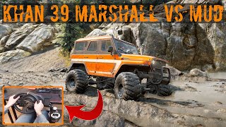 SnowRunner - Khan 39 Marshall (Steering Wheel + Paddle Shifter) Gameplay