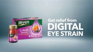 Relieve Digital Eye Strain with BRAND'S® Lutein Essence