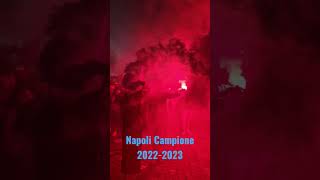 Napoli celebrates Serie A Champions 2022-2023 #calcio #forzanapolisempre #napoli #sscnapoli #FNS