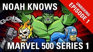 Marvel 500 Series 1 Toy / Figure Blind Bag Opening