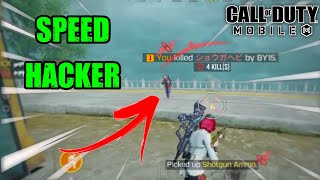 SPEED HACKER IN ALCATRAZ COD MOBILE