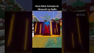 Nova Série Animada do Minecraft na Netflix! #shorts  #minecraft #netflix