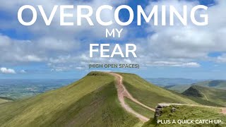 OVERCOMING MY FEAR (of high open spaces!) + training recap. #altra #running #training #endurance