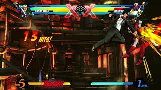 Ultimate Marvel vs. Capcom 3 - Frank's combo