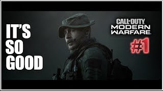 Call Of Duty: Modern Warfare - THIS LOOKS SO GOOD!! Single Player Campaign / Gameplay #1