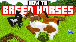 How to Breed Horses in Minecraft - Scalacube