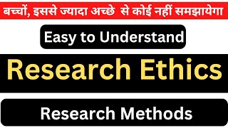 Research Ethics Research Methods MA English Literature Semester 3