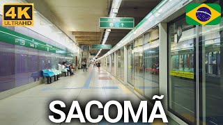 ESTAÇÃO SACOMÃ | MOVIMENTAÇÃO DE TRENS