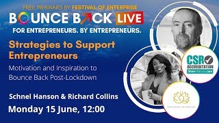 Strategies to Support Entrepreneurs: Motivation and Inspiration to Bounce Back Post-Lockdown