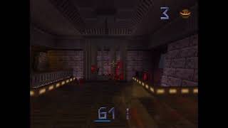 Quake II Playthrough (Actual N64 Capture) - Detention Center