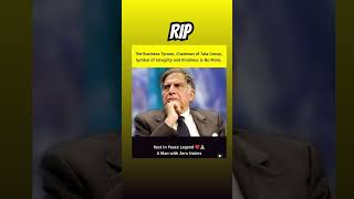 RATAN TATA  | SAD NEWS OF THE DAY |Tatagroup #youtubevideo #youtubeshorts #shortsvideo #shorts